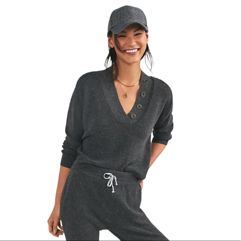 Daily Practice Anthropologie Knit Lounge Pullover